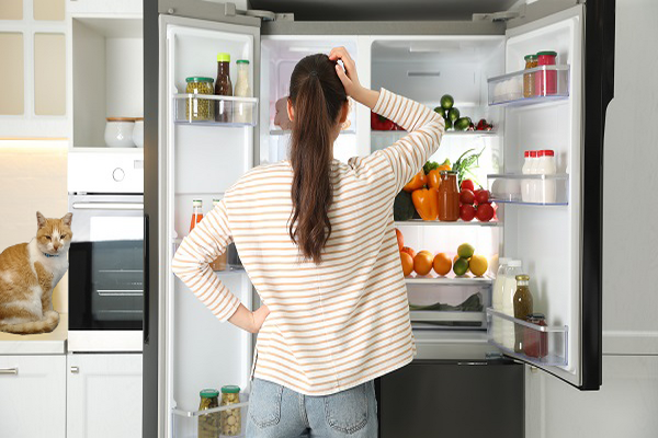 fridge keeps changing temp