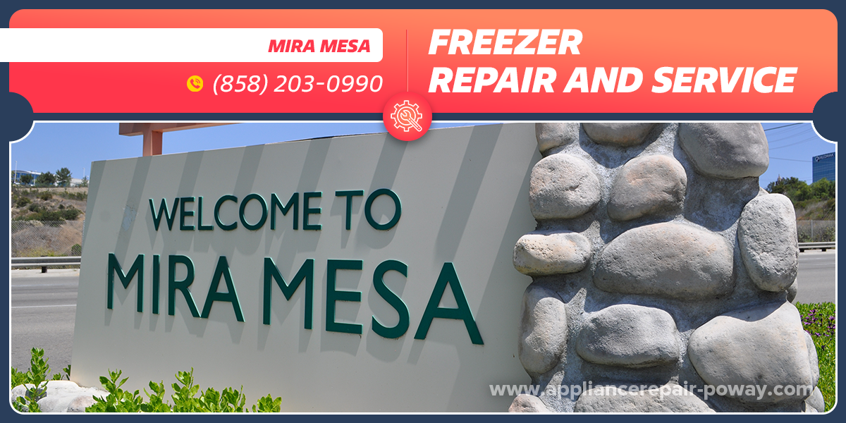 mira mesa freezer repair service