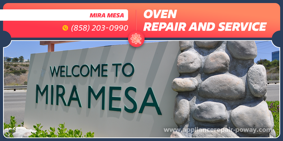 mira mesa oven repair service