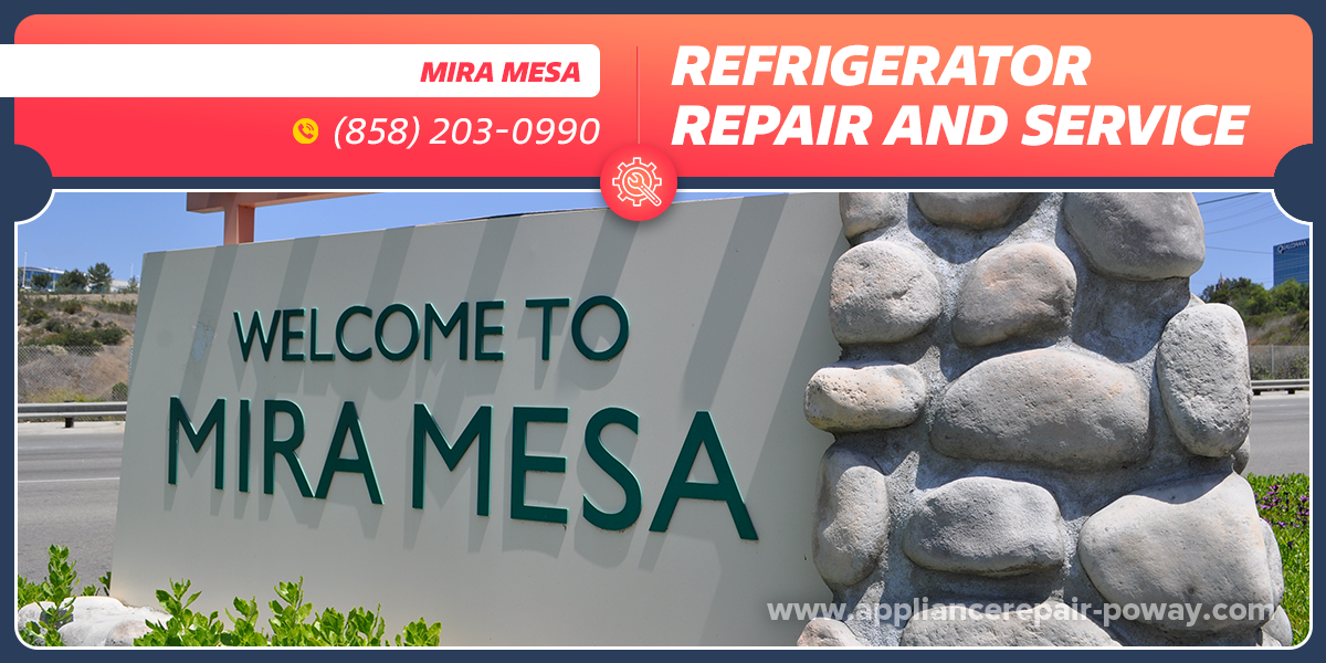 mira mesa refrigerator repair service