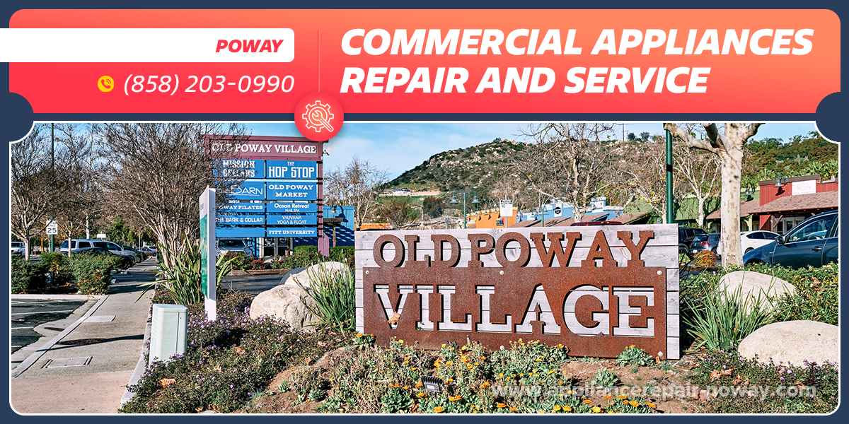 poway commercial appliance repair service