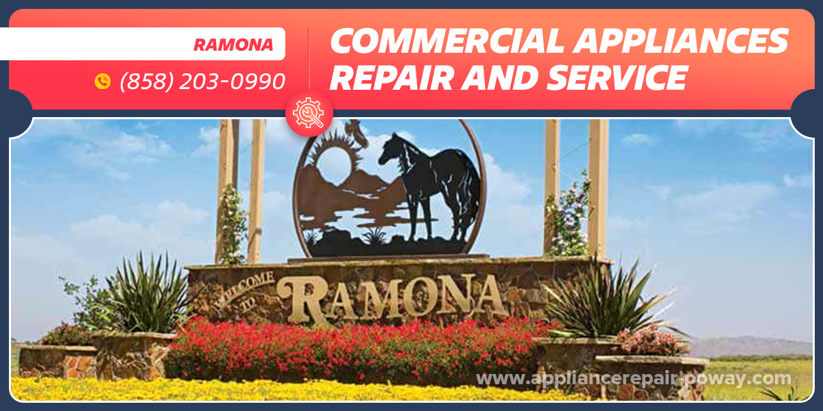 ramona commercial appliance repair service