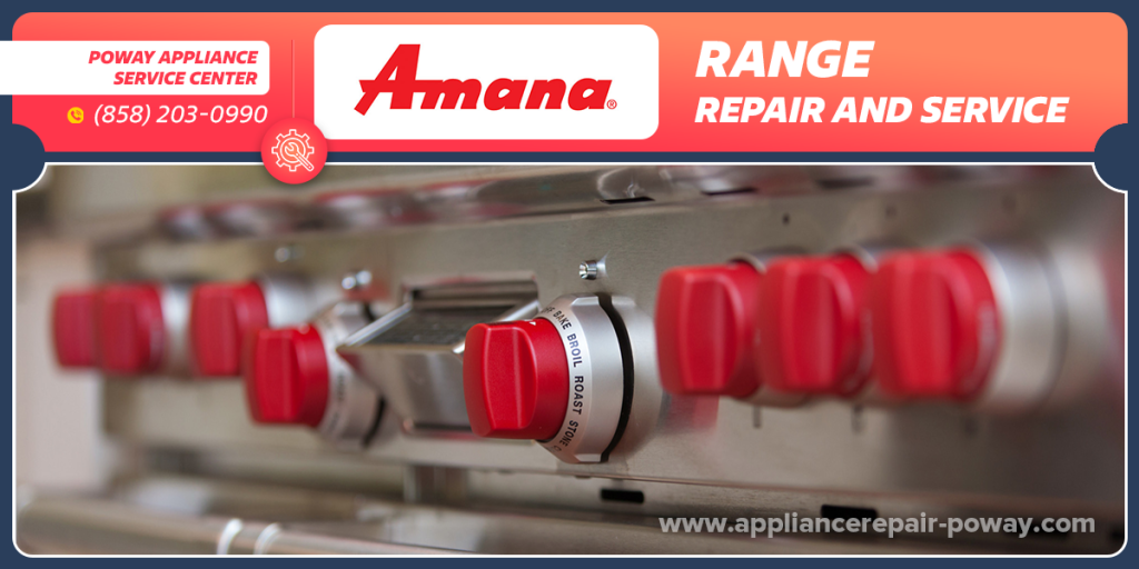 amana range repair services