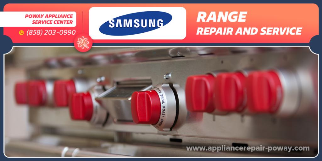 samsung range repair services